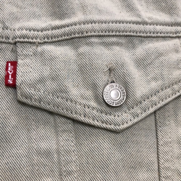 Levi’s Men Denim Jacket Trucker Style size XXL - Picture 6 of 10